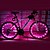 ieftine Lumini de Bicicletă-Lumini de Bicicletă lumini roți LED Ciclism Rezistent la apă AA Lumeni Baterie Ciclism - FJQXZ
