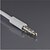ieftine Cabluri audio-alb 3 poz. Căști de 3,5 mm jack cablu splitter pentru iPhone iPad&amp;amp; mp4 mp3