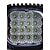 billiga LED-lampor till bilen-48W (16 * 3W CREE) 3450LM 6500K Bil LED arbetsstrålkastare Vattentät Flood Beam Lamp Båt / Truck Light (DC9-32V)