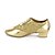 cheap Ballroom Shoes &amp; Modern Dance Shoes-Men&#039;s Modern Shoes / Ballroom Shoes Leatherette Lace-up Oxford Chunky Heel Non Customizable Dance Shoes Black / Silver / Gold