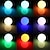 Недорогие Лампы-5W GU10 Круглые LED лампы G60 1 Dip LED 350-400 lm RGB Регулируемая / На пульте управления / Декоративная AC 85-265 V
