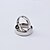 levne Fashion Ring-Pánské Dámské Snubní prsteny Stříbrná Titanová ocel Kulatý minimalistický styl Evropský Denní Ležérní Kostýmní šperky