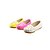 baratos Sapatos de Menina-Para Meninas Sapatos Courino Primavera / Verão / Outono MaryJane Sapatos de Barco Tachas para Branco / Amarelo / Fúcsia