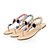 cheap Women&#039;s Sandals-Women&#039;s Shoes Leatherette Summer Fall Toe Ring Ankle Strap T-Strap Flat Heel With Rhinestone Crystal For Casual Dress Party &amp; Evening