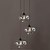 ieftine Lumini pandantive-QINGMING® Vintage Țara Candelabre Lumină Spot - Stil Minimalist, 110-120V 220-240V, Alb Cald, Bec Inclus