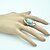 cheap Rings-Statement Ring Turquoise Turquoise Alloy Evil Eye / Women&#039;s