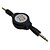 preiswerte Audiokábelek-Stereo 3.5mm Retractable AUX Cable Car Audio AUX Cord MP3 iPod for iPhone