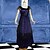 cheap Lolita Dresses-Gothic Lolita Dress Elegant Satin Women&#039;s Dress Cosplay Blue Short Sleeve Long Length Halloween Costumes