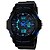 cheap Sport Watches-SKMEI Men&#039;s Sport Watch Quartz Water Resistant / Waterproof Alarm Calendar / date / day Analog - Digital Blue Orange Green / Two Years / Rubber