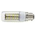 billige Elpærer-6 W LED-kolbepærer 3000-3500 lm B22 T 48 LED Perler SMD 5730 Varm hvid 220-240 V / RoHs