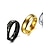 billige Ringe-Bandring For Herre Fest Bryllup Afslappet Titanium Stål