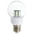 ieftine Becuri Globe LED-E26/E27 Bulb LED Glob G60 27 LED-uri SMD 5730 Alb Rece 5500-6000lm 5500～6000KK AC 24 DC 24 DC 12 AC 12V