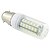 billige Elpærer-3 W LED-kolbepærer 5500-6500 lm B22 T 48 LED Perler SMD 5730 Kold hvid 220-240 V / # / CE / RoHs