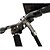 billige Trefødder, stativer og tilbehør-Udtrækkelig Shoulder Mount DSLR Rig Support Rod med Belt Pocket til videokamera videokamera-Black + Sliver
