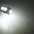 voordelige Autobuitenverlichting-2pcs E10 Automatisch Lampen 1W SMD 5050 100lm LED Interior Lights For Universeel