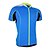 baratos Roupa de Ciclismo Feminino-Arsuxeo Homens Mulheres Unisexo Manga Curta Camisa para Ciclismo - Vermelho Azul Verde Claro Moto Camisa / Roupas Para Esporte Blusas Respirável Secagem Rápida Design Anatômico Esportes Poliéster