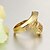 cheap Men&#039;s Jewelry-Women&#039;s Band Ring Gold Gold Plated Fashion Wedding Party Daily Costume Jewelry