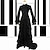 cheap Lolita Dresses-Classic Lolita Victorian Dress Maid Suits Women&#039;s Cotton Cosplay Costumes Black Solid Colored Long Sleeve Long Length / Classic Lolita Dress