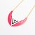 billige Mode Halskæde-JoJo &amp; Lin Fluorescens Color Moon Pattern Dinglende Halskæde