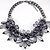 cheap Necklaces-Women&#039;s Crystal Pendant Necklace Statement Necklace Statement Ladies Luxury Vintage Synthetic Gemstones Resin Black Light gray Necklace Jewelry For