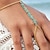ieftine Brățări la Modă-Pentru femei Brățări cu Talismane Ring Bracelets Vărsătorul Sclavii de aur femei Design Unic Modă Reșină Bijuterii brățară Auriu Pentru Petrecere Zilnic Casual