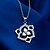 cheap Necklaces-Women&#039;s Choker Necklace Pendant Necklace Flower Ladies Simple Sterling Silver Zircon Silver Silver Necklace Jewelry For Wedding Party Thank You Gift Casual Daily