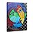 voordelige Abstracte schilderijen-Hang-geschilderd olieverfschilderij Handgeschilderde - Beroemd Hedendaags Inclusief Inner Frame / Uitgerekt canvas