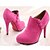 abordables Zapatos de mujer-estilete de la moda del ante del talón botines zapatos de fiesta y de noche de las mujeres (más colores)