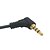 cheap Audio Cables-0.1M 0.3FT 90 Degree Right Angled 3.5mm 4 Poles Audio Stereo Male to Female Extension Cable