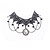 preiswerte Halsketten-Vintage-Mode Gotik kurzer Punkt Black Lace Halskette