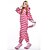 cheap Kigurumi Pajamas-Adults&#039; Kigurumi Pajamas Cat Animal Patchwork Onesie Pajamas Polar Fleece Cosplay For Men and Women Christmas Animal Sleepwear Cartoon Festival / Holiday Costumes / Leotard / Onesie