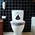 voordelige Muurstickers-Toiletstickers - 3D Muurstickers Vormen Garage