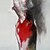 levne Motivy postav-Hang-malované olejomalba Ručně malované - Lidé Současný styl Obsahovat vnitřní rám / Reprodukce plátna
