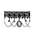 preiswerte Halsketten-Vintage-Mode Gotik kurzer Punkt Black Lace Halskette