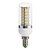 billige Lyspærer-E14 LED-kornpærer 42 leds SMD 5730 Varm hvit 420lm 3000K AC 220-240V