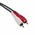 Недорогие Органайзеры для кабелей-Стерео, твин, аудио кабель, красный и белый, 2x RCA для 3,5 мм, 5 футов