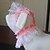 cheap Dog Clothes-Dog Bandanas &amp; Hats Blue / Pink Dog Clothes Spring/Fall Cosplay