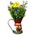 levne Vázy a košíky-Evropských venkovských domácností ozdoby Iron konve na mléko Rooster design Váza