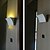 abordables Apliques de pared empotrados-Contemporáneo moderno Metal Luz de pared 110-120V 220-240V 3W / E12 / E14