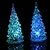 halpa Sisustus ja yövalot-1kpl joulukuusi LED Night Light Akut viritettyinä Vedenkestävä / RGB