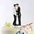cheap Cake Toppers-Cake Topper Classic Theme Same Sex Resin Wedding With PVC Bag