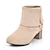 cheap Women&#039;s Boots-Women&#039;s Shoes Round Toe Chunky Heel Ankle Boots with Zipper More Colors available