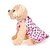 رخيصةأون ملابس الكلاب-كلب الفساتين ملابس الكلاب زهري كوستيوم قطن ببيونة XS M L XL