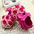 Недорогие Детская обувь-Плоский каблук круглым носком Квартиры хлопка девушки с цветами обувь (больше цветов)
