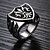 cheap Men&#039;s Jewelry-Men&#039;s Band Ring - Titanium Steel Love Fashion 7 / 8 / 9 Silver For Wedding / Party / Gift