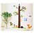 levne Samolepky na zeď-Createforlife ® Cartoon Tree Výška Graf Dětský Nursery Room Wall Sticker Wall Art Decals
