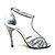 cheap Women&#039;s Sandals-T-Strap Stiletto Heel Sandals With Rhinestone Women&#039;s Shoes