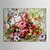 billige Oliemalerier fra de bedste kunstnere-Hånd-malede Blomstret/Botanisk Et Panel Canvas Hang-Painted Oliemaleri For Hjem Dekoration