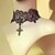 levne Náhrdelníky-inone dámská vintage gothic typu cross káva krajka náhrdelník