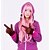 cheap Videogame Costumes-Inspired by Vocaloid Megurine Luka Video Game Cosplay Costumes Cosplay Tops/Bottoms Long Sleeves Coat